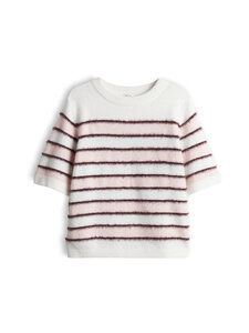 Opus - Pimota stripe -neulepusero - 40043 ROSE TINT | Stockmann