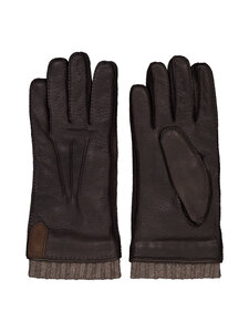 Canali - Gua-nahkakäsineet - ZF00035 510 BROWN | Stockmann
