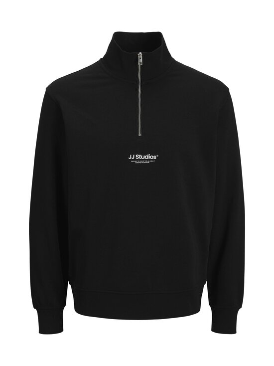 JACK & JONES junior - JjeSoho Quarter Zip krekls - BLACK - photo 1 JACK & JONES junior - JjeSoho Quarter Zip krekls - BLACK | Stockmann - photo 1