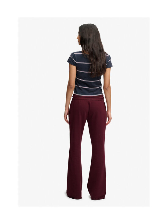 Superdry - Athletic Essential Stripe Flare -collegehousut - 1KD PORT RED | Stockmann - photo 4