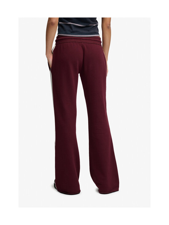 Superdry - Athletic Essential Stripe Flare -collegehousut - 1KD PORT RED | Stockmann - photo 5