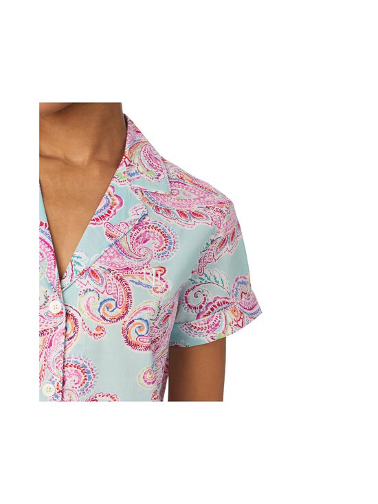 Lauren Ralph Lauren - Notch Collar Cropped -pyjama 2-osainen - 942 MULTIPAIS | Stockmann - photo 3