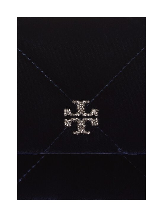 Tory Burch - Sametkott Kira Diamond Quilt Velvet Pave Mini Flap - PERFECT NAVY | Stockmann - photo 4