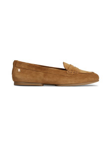 Tommy Hilfiger - Flex Suede Ballerina -loaferit - GWJ DESERT KHAKI | Stockmann