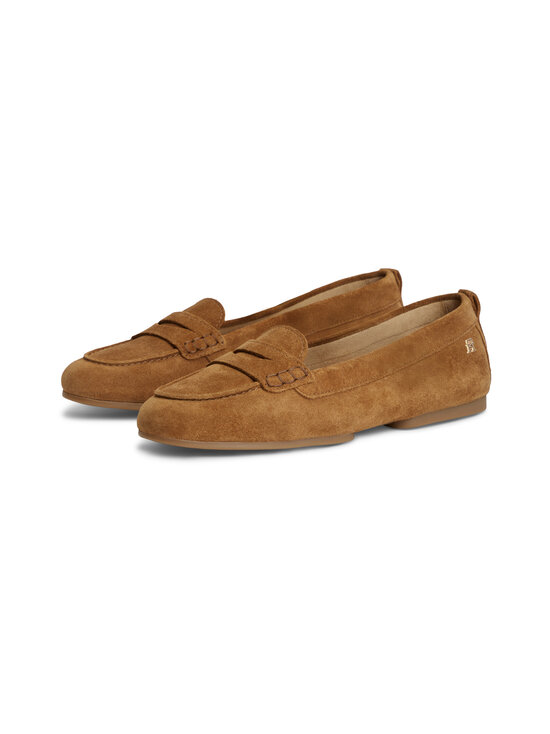 Tommy Hilfiger - Flex Suede Ballerina -loaferit - GWJ DESERT KHAKI | Stockmann - photo 5