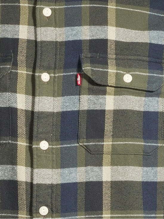 Levi's - Flanellsärk Jackson Worker - 0288 MEDINA PLAID DEEP DEPTHS FLANNEL - photo 4 Levi's - Flanellsärk Jackson Worker - 0288 MEDINA PLAID DEEP DEPTHS FLANNEL | Stockmann - photo 4