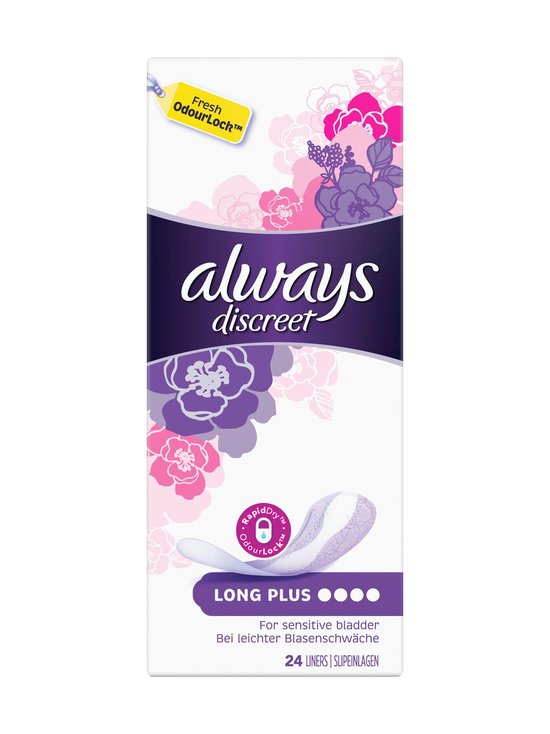 Discreet Long Plus -inkontinenssisuoja 24 kpl