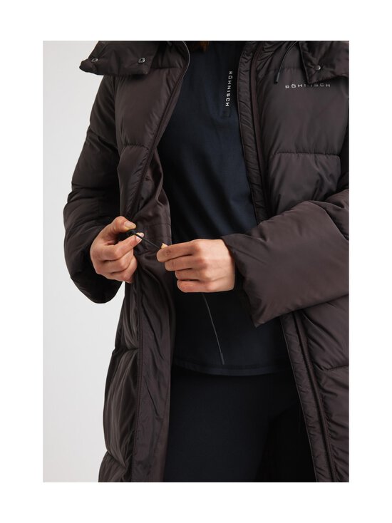 Röhnisch - Pebble Hood -toppatakki - S566 DARK BROWN | Stockmann - photo 5