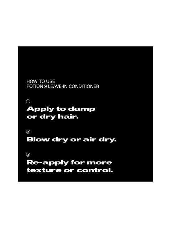 Sebastian - Potion 9 Leave-In Conditioner & Styling Cream veidojošais matu krēms - NOCOL | Stockmann - photo 5