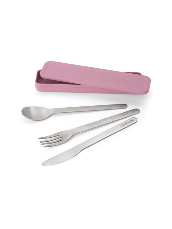 Brabantia - Make & Take -ruokailuvälinesetti 3-osainen - LILAC PINK | Stockmann - photo 1
