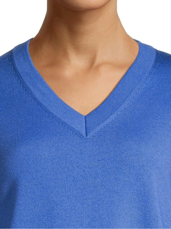 ESSENTIALS by Stockmann - Jannie-merinoneulepusero - BLUE 241976 | Stockmann - photo 4