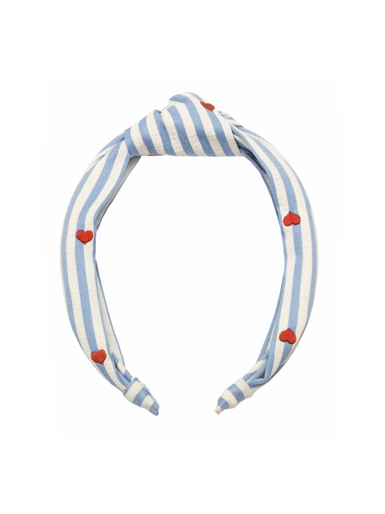 Peavõru Stripy Embroidered Heart