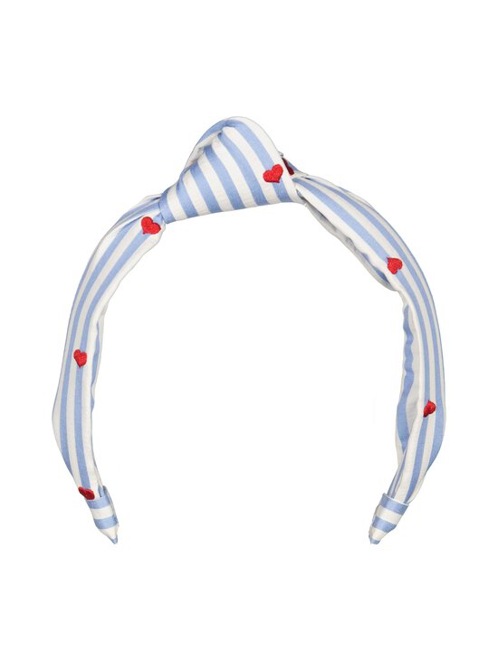 Rockahula - Stripy Embroidered Heart -hiuspanta - BLUE | Stockmann - photo 1