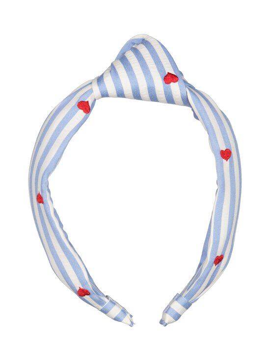 Rockahula - Stripy Embroidered Heart -hiuspanta - BLUE | Stockmann - photo 2