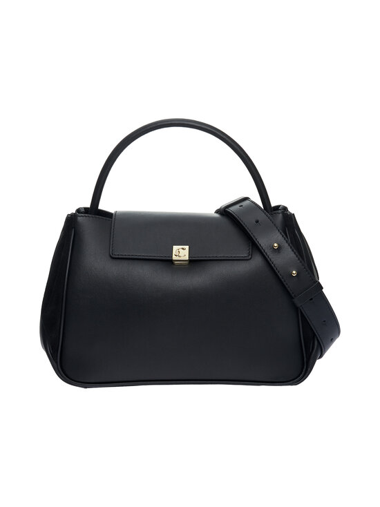 Coccinelle - Pansy Bimaterial Smooth Leather -käsilaukku - 001 NOIR/NOIR | Stockmann - photo 1