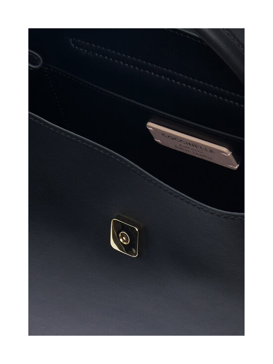 Coccinelle - Pansy Bimaterial Smooth Leather -käsilaukku - 001 NOIR/NOIR | Stockmann - photo 3