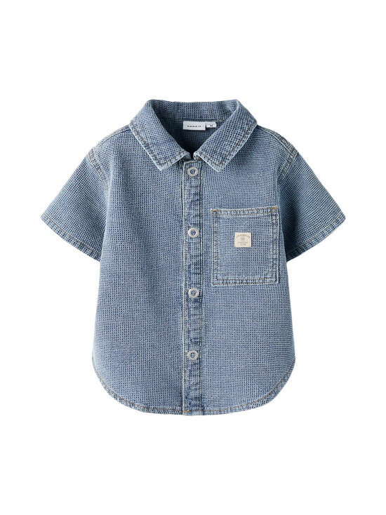 Name It - Denim Short Sleeve -paita - MEDIUM BLUE DENIM | Stockmann - photo 1