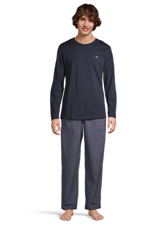 Emporio Armani - Nightwear pidžamas krekls un pidžamas bikses - MB258 AR.BLU/BLU CHECK - photo 2 Emporio Armani - Nightwear pidžamas krekls un pidžamas bikses - MB258 AR.BLU/BLU CHECK | Stockmann - photo 2