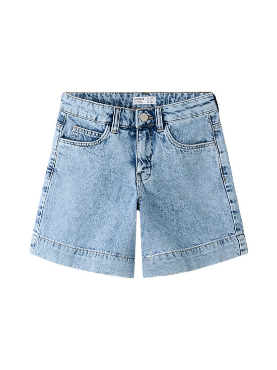 Name It - Teksašortsid NkfRose Long - LIGHT BLUE BLEACHED DENIM | Stockmann - photo 1