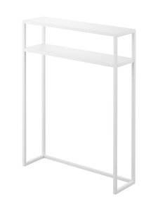 Yamazaki - 2-Tiered Console - kaksitasoinen konsolipöytä - WHITE | Stockmann