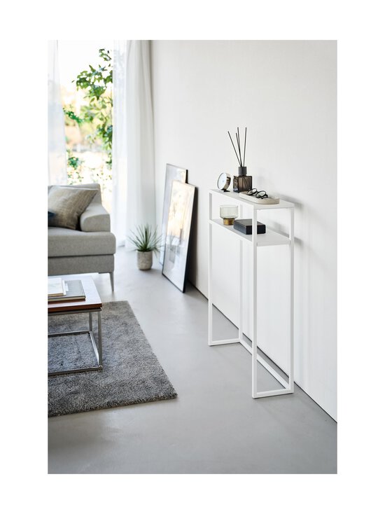 Yamazaki - 2-Tiered Console - kaksitasoinen konsolipöytä - WHITE | Stockmann - photo 2