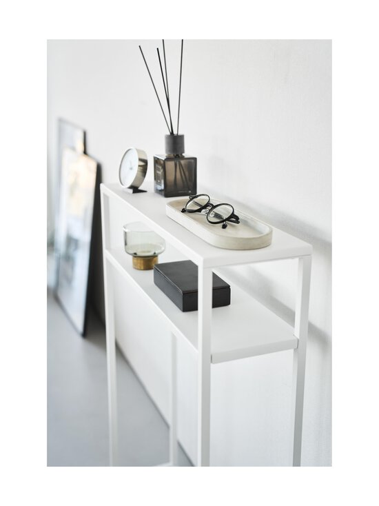 Yamazaki - 2-Tiered Console - kaksitasoinen konsolipöytä - WHITE | Stockmann - photo 6