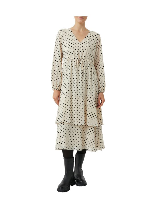 Comma - Pistekuvioitu mekko - 81A9 BROWN - photo 2 Comma - Pistekuvioitu mekko - 81A9 BROWN | Stockmann - photo 2