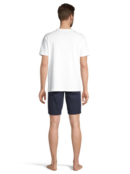 Cap Horn loungewear - Lühikeste pükstega pidžaamakomplekt Cole - WHITE/NAVY | Stockmann - photo 5