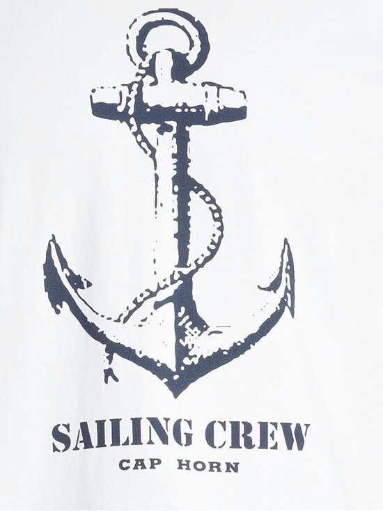 Cap Horn loungewear - Lühikeste pükstega pidžaamakomplekt Cole - WHITE/NAVY | Stockmann - photo 6