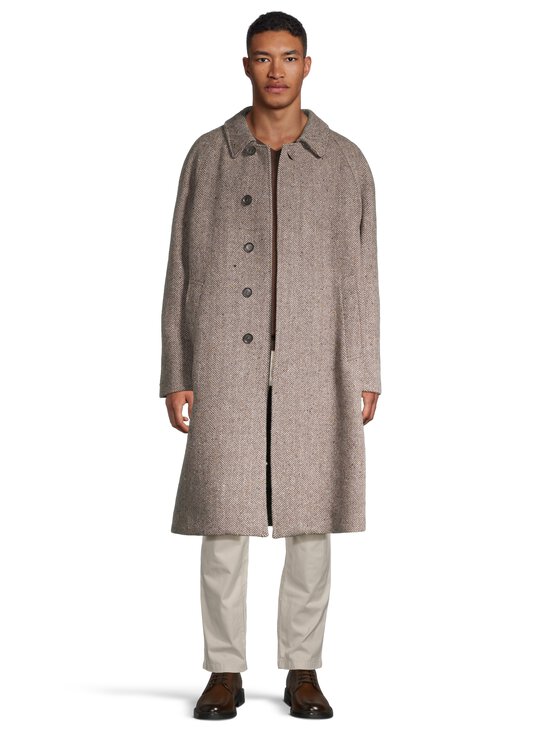 Oscar Jacobson - Villane mantel Raglan - 590 HAZELNUT BROWN | Stockmann - photo 4