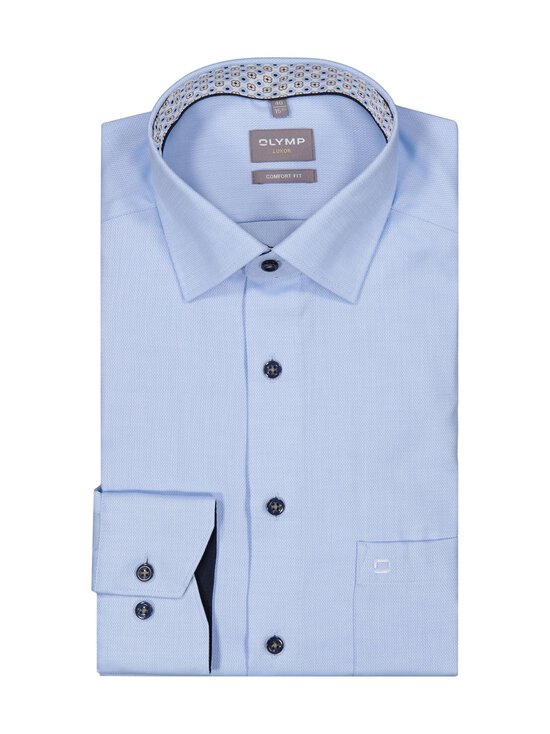 Olymp - Comfort Fit Contrast -kauluspaita - 11 BLEU | Stockmann - photo 1