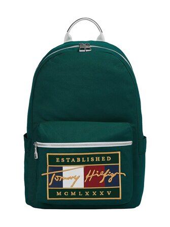 tommy knit tjm signature navy multi