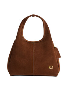 Coach - Lana Shoulder -nahkalaukku - B4/WARM BROWN | Stockmann