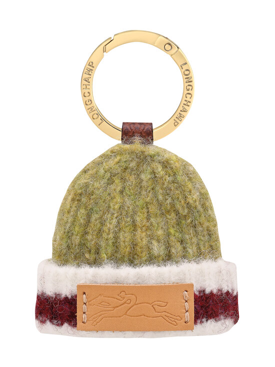 Longchamp - Le Pliage Knit atslēgu piekariņš - M27 PISTACHIO/BURGUNDY | Stockmann - photo 1