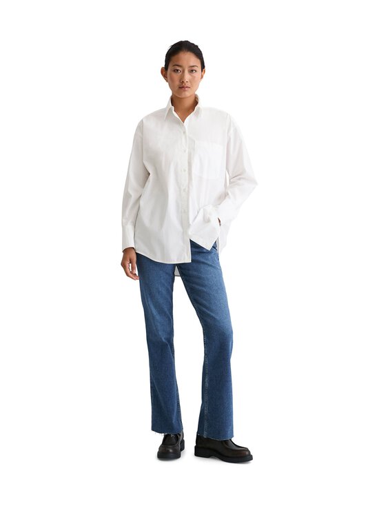 Marc O'Polo - Oversized Kent Collar -paitapusero - 100 WHITE - photo 5 Marc O'Polo - Oversized Kent Collar -paitapusero - 100 WHITE | Stockmann - photo 5