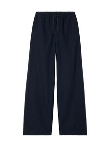 Filippa K - Gillian-pellavasekoitehousut - 2830 NAVY | Stockmann