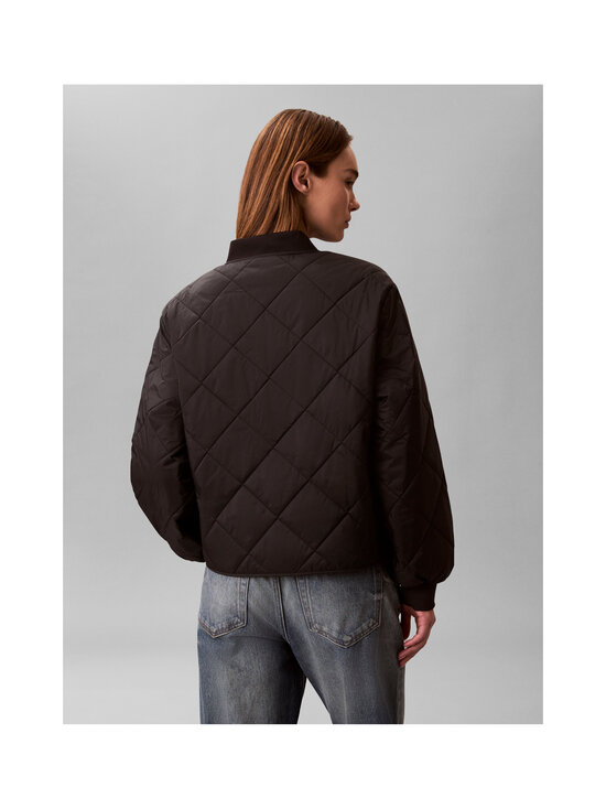Calvin Klein Jeans - Lightweight Quilted Bomber -takki - UB1 BLACK | Stockmann - photo 2