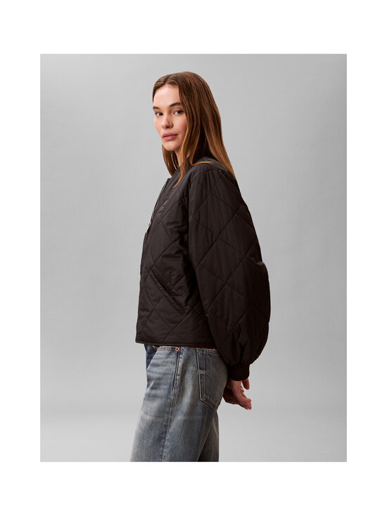 Calvin Klein Jeans - Lightweight Quilted Bomber -takki - UB1 BLACK | Stockmann - photo 5