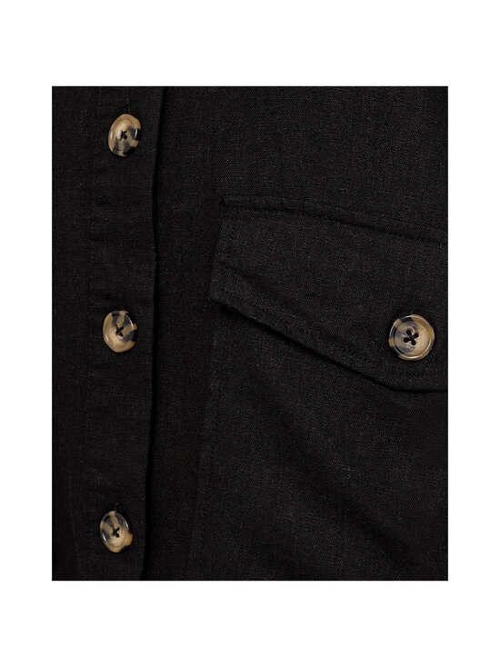 Freequent - FQLava-pellavasekoitetakki - 1000 BLACK | Stockmann - photo 3