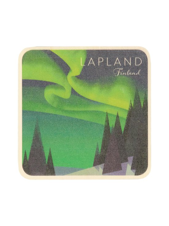 Coaster Northern lights -lasinalusta