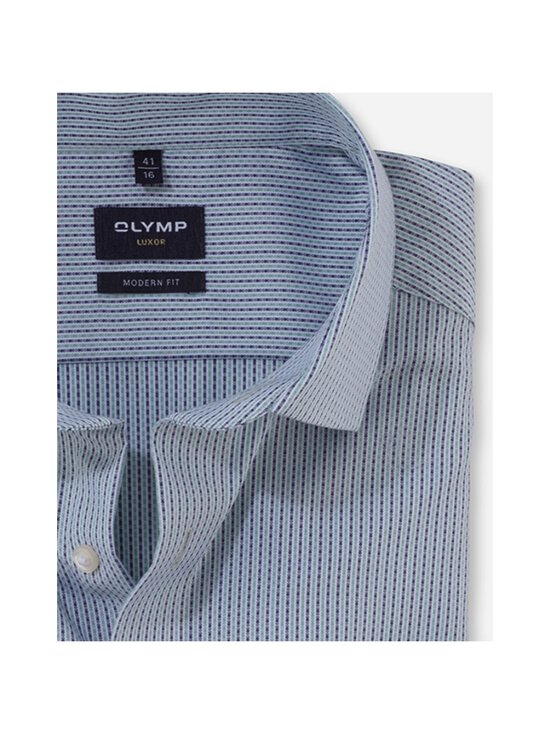 Olymp - Modern Fit Semi Stripe Print -kauluspaita - 45 GRÜN - photo 2 Olymp - Modern Fit Semi Stripe Print -kauluspaita - 45 GRÜN | Stockmann - photo 2