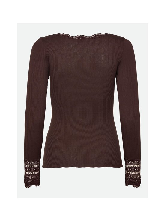 Rosemunde - Benita-silkkipuuvillapaita - 856 BROWN | Stockmann - photo 2