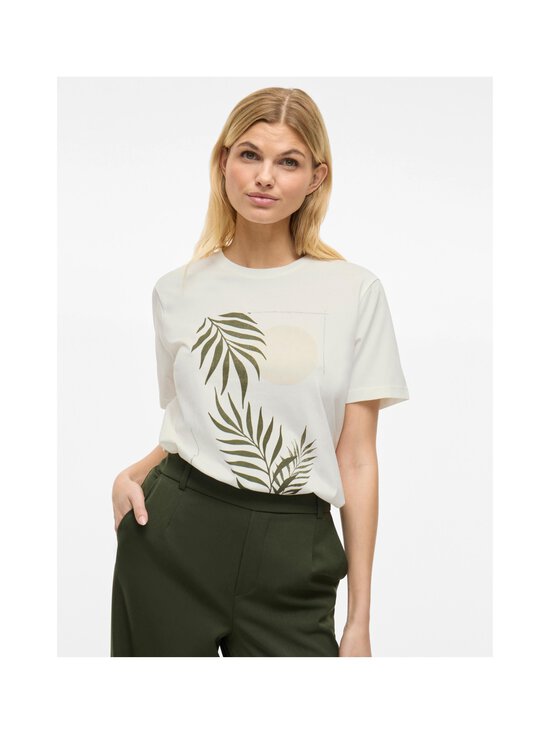 Vila - ViSybil Relax t-paita - SNOW WHITE PRINT:LEAF / SILVER / DEEP DEPTHS / BIRCH - photo 5 Vila - ViSybil Relax t-paita - SNOW WHITE PRINT:LEAF / SILVER / DEEP DEPTHS / BIRCH | Stockmann - photo 5