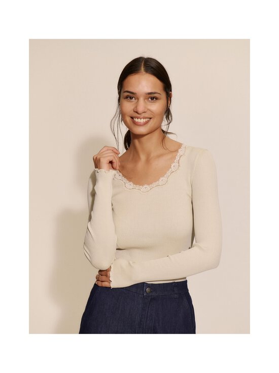 Rosemunde - RWBabette- silkki-puuvillapaita - 007 RAINY DAY | Stockmann - photo 3