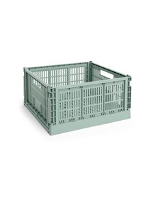 HAY - Colour Crate Large uzglabāšanas kaste 42 x 42 x 20 cm - SAGE GREEN HAY - Colour Crate Large uzglabāšanas kaste 42 x 42 x 20 cm - SAGE GREEN | Stockmann