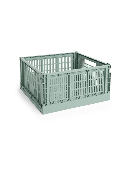 HAY - Colour Crate Large uzglabāšanas kaste 42 x 42 x 20 cm - SAGE GREEN - photo 1 HAY - Colour Crate Large uzglabāšanas kaste 42 x 42 x 20 cm - SAGE GREEN | Stockmann - photo 1