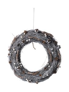 Pentik - Lumimarja vainags 45 cm - WHITE | Stockmann