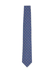 Eton - Floral- pellava-silkkisolmio - 26 DARK BLUE | Stockmann