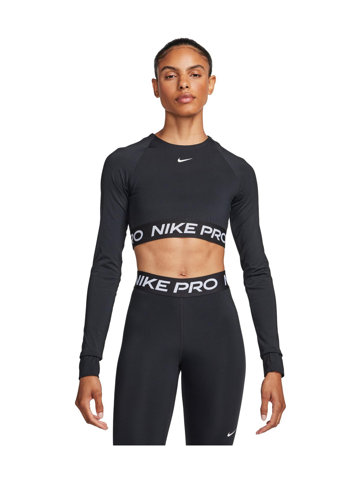 Nike Pro dri-fit 365 crop -treenipaita