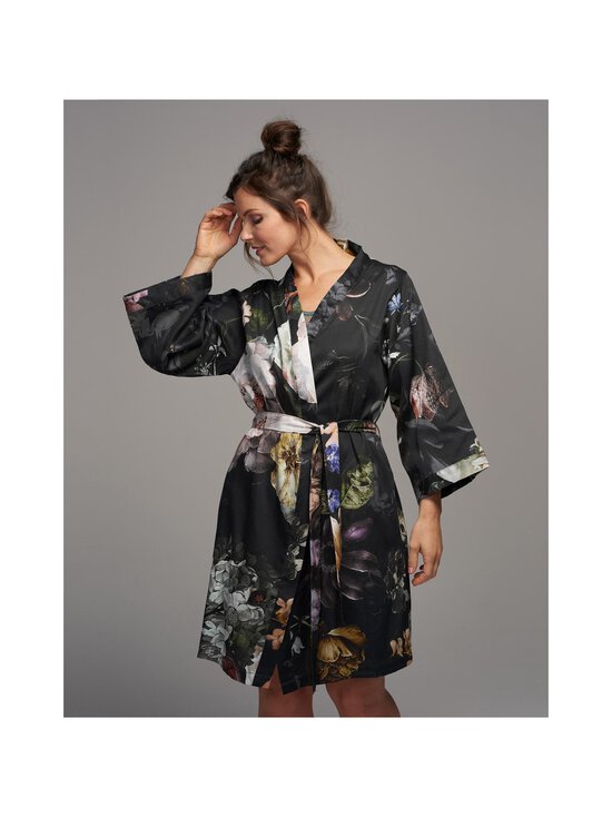 Essenza - Sarai Fleur Festive Kimono -aamutakki - BLOOMING BLACK | Stockmann - photo 3